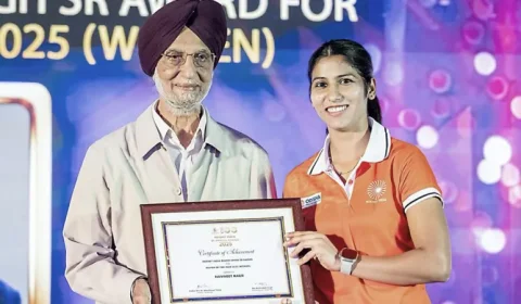 નવનીત કૌર 'પ્લેયર ઓફ ધ યર': હોકી ઇન્ડિયા એવોર્ડ્સ ૨૦૨૬ માં છવાઈ ભારતીય સ્ટાર