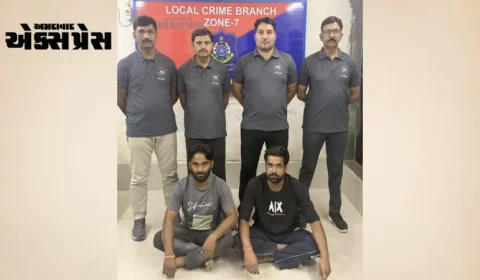 અમદાવાદ: ઉદયપુર ગેંગવોરના ઇનામી શાર્પશૂટર્સ સરખેજથી ઝડપાયા