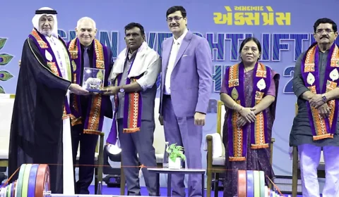 એશિયન વેઇટલિફ્ટિંગ ચેમ્પિયનશિપ-2026 નો ગાંધીનગરમાં ભવ્ય પ્રારંભ