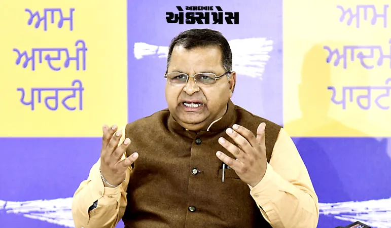 નીલ ગર્ગ: ભાજપ વિપક્ષનો અવાજ CBI-ED થી દબાવે છે