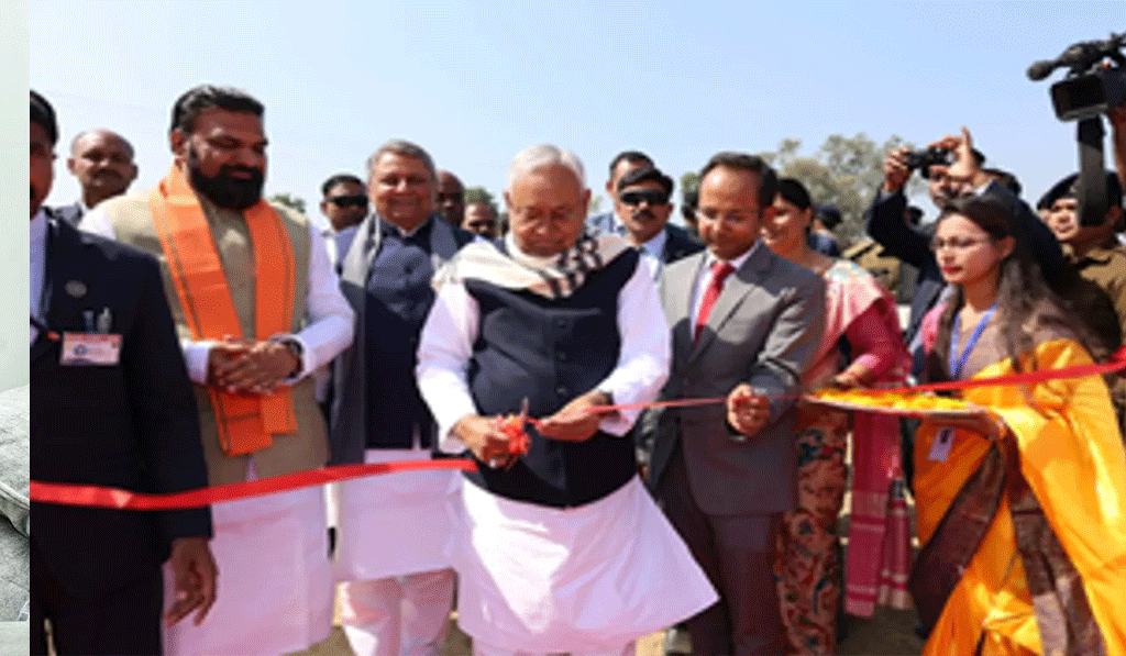 બિહારના મુખ્યમંત્રી નીતિશ કુમારે નવાદામાં ₹211.96 કરોડના વિકાસ પ્રોજેક્ટ્સનું ઉદ્ઘાટન કર્યું