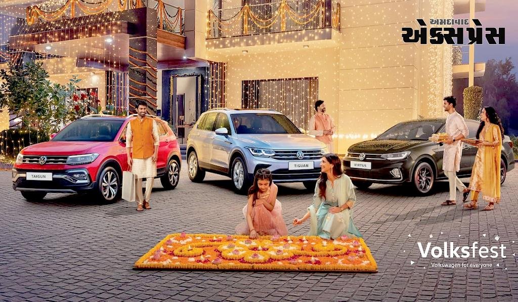 તહેવારોની ઉજવણી કરતાં ફોક્સવેગન ઈન્ડિયાએ સર્વોચ્ચ કક્ષાના પ્રોડક્ટ ફીચર્સ, વેરિઅન્ટ્સ અને આકર્ષક લાભો સાથે ફોક્સફેસ્ટ 2023ની જાહેરાત કરી