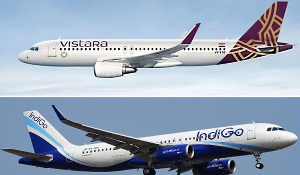 DGCAએ ઈન્ડિગો અને વિસ્તારાને બે નવા આંતરરાષ્ટ્રીય રૂટ માટેની મંજૂરી આપી 