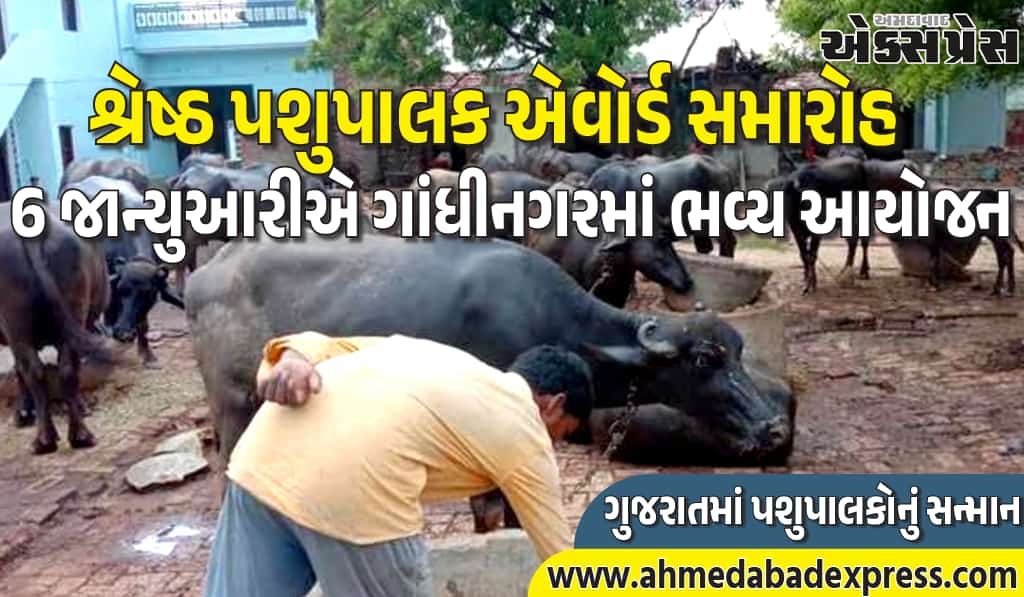 ગુજરાત પશુપાલક એવોર્ડ 2026: 565 પશુપાલકોને ₹91 લાખ પ્રોત્સાહન
