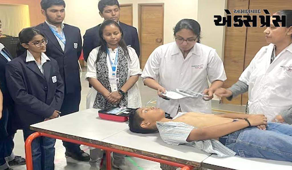 અમદાવાદની શાળાઓમાં હાર્ટ એટેક નિવારણ મશીન મુકાયા