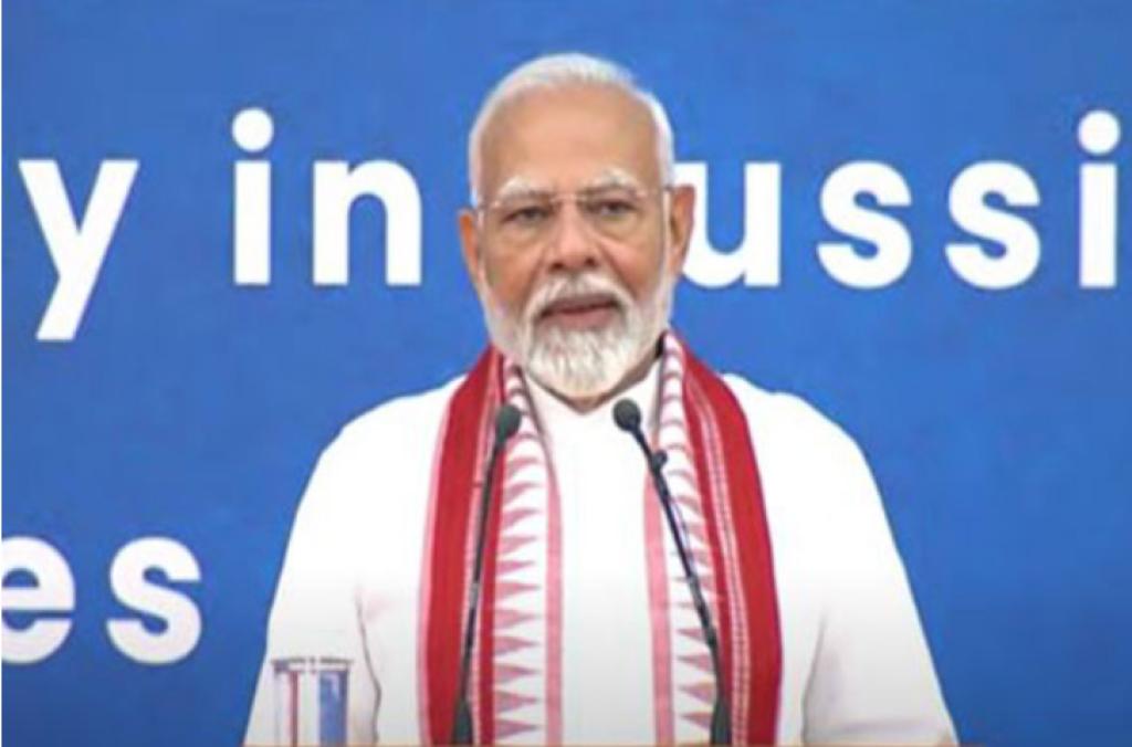 PM મોદીએ મોસ્કોના સંબોધનમાં ભારતની વિકાસલક્ષી પ્રગતિને ઉજાગર કરી