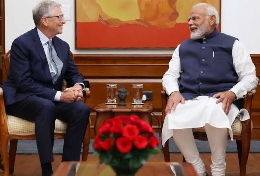 PM મોદી અને બિલ ગેટ્સે નૈતિક AI માર્ગદર્શિકા પર ચર્ચા કરી