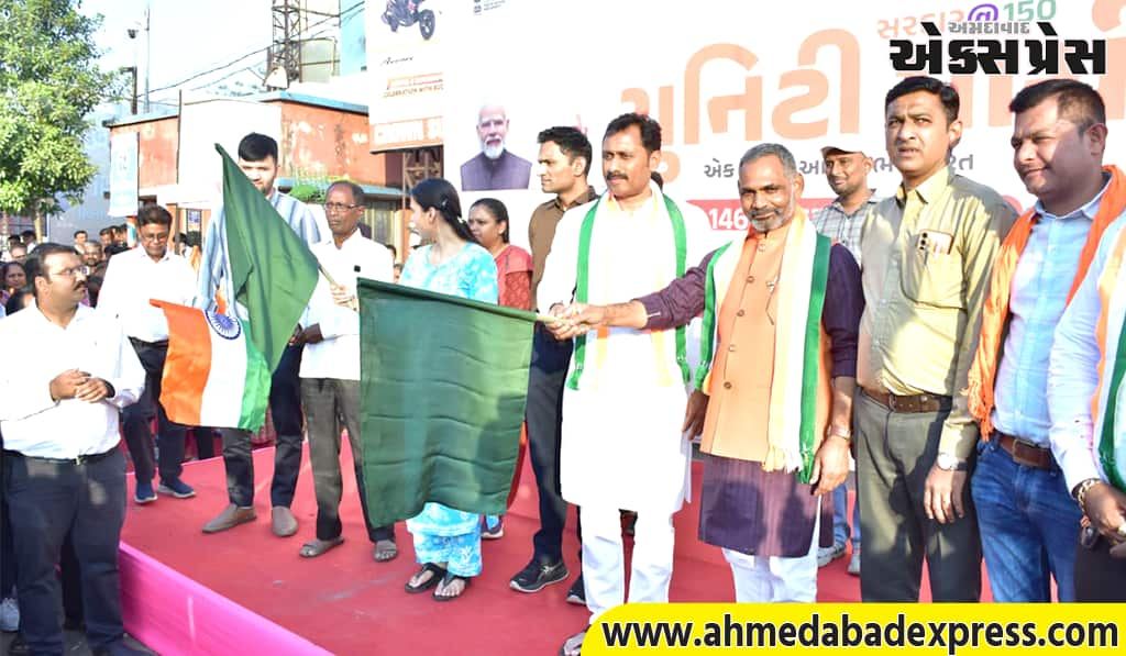 પાદરા: સરદાર વલ્લભભાઈ પટેલની 150મી જયંતીએ ભવ્ય યુનિટી માર્ચ, હજારોનો જનસેલાબ