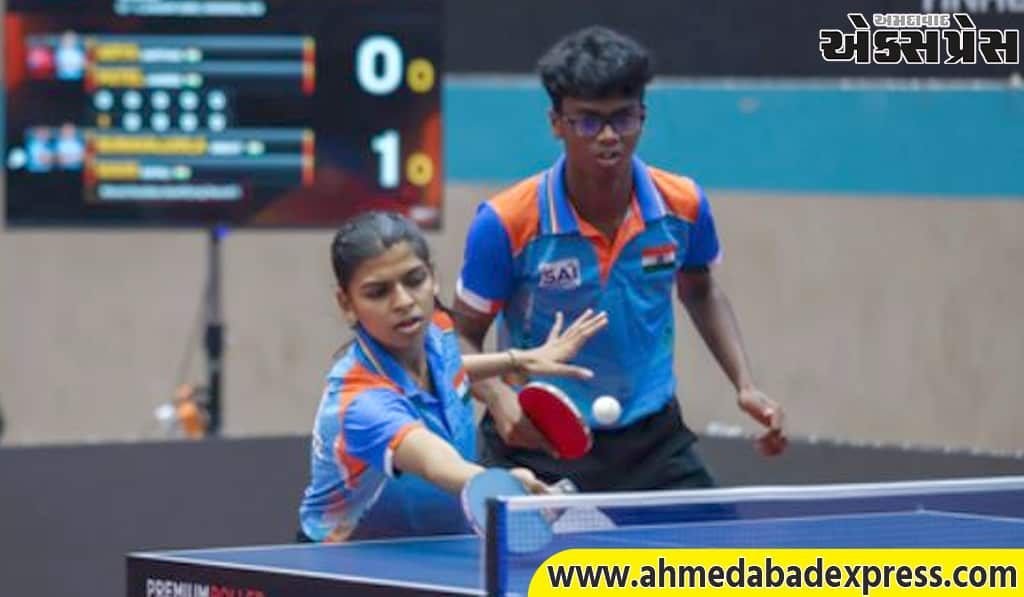 WTT ફીડર સિરીઝ: મિક્સ્ડ ડબલ્સ ક્વોલિફાઇંગ રાઉન્ડમાં સાર્થક-હાર્ડીએ સ્નેહિલ-સાયલીને હરાવી