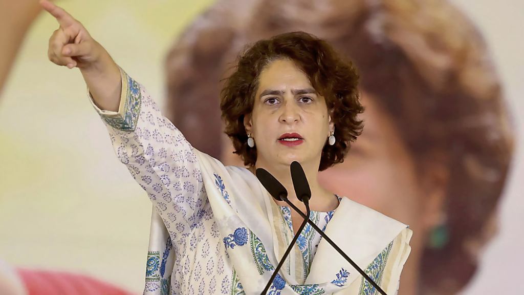 પ્રિયંકા ગાંધીનો પ્રહાર: પીએમ મોદીમાં હિંમત નથી - મોટા સમાચાર