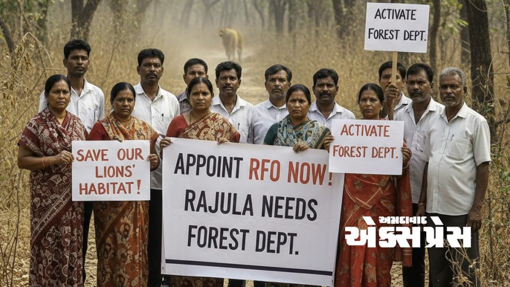 વન વિભાગની લાલિયાવાડી: રાજુલાના લોકોએ વહીવટી કામ માટે ખાવા પડે છે ૧૫૦ કિમીના ધક્કા!