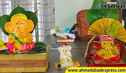 સરકારી વિનયન અને વાણિજ્ય કૉલેજ, ગરુડેશ્વર ખાતે ઈકો-ફ્રેન્ડલી ગણેશ મૂર્તિ સર્જન સ્પર્ધા યોજાઈ