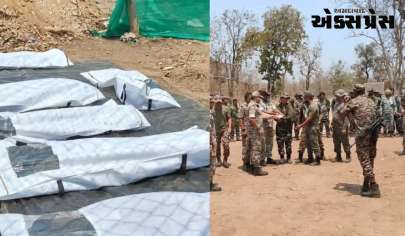 બીજાપુરમાં સુરક્ષાદળો અને નક્સલવાદીઓ વચ્ચે અથડામણ, 2 મહિલાઓ સહિત 6 નક્સલી માર્યા ગયા