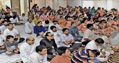 ગાંધીનગર દિગંબર જૈન સમાજ દ્વારા વિયાંજલિ કાર્યક્રમ