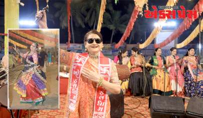 નવરાત્રીમાં શક્તિ આરાધના સાથે રાસની રંગત જમાવતો ખોડલધામનો ગરબા મહોત્સવ