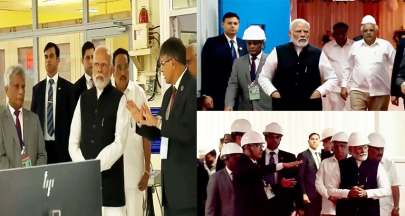 ગુજરાત: PM મોદીએ સુરતના કાકરાપાર એટોમિક પાવર સ્ટેશનની મુલાકાત લીધી
