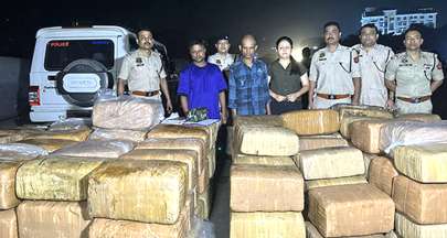 ગુવાહાટી સિટી પોલીસે મોટાપાયે ગાંજાની હેરાફેરી પકડી, ઓઈલ ટેન્કરમાંથી 2,600 કિલો જપ્ત