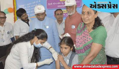 આરોગ્ય મંત્રી ઋષિકેશ પટેલે ઊંઝા ખાતેથી Td અને DPT રસીકરણ અભિયાનનો રાજ્યવ્યાપી પ્રારંભ કરાવ્યો