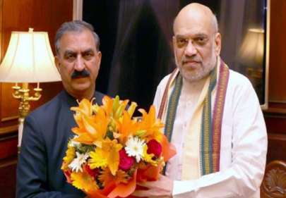 હિમાચલના સીએમ સુખુએ અમિત શાહ પાસેથી 9,042 કરોડ રૂપિયાની આપત્તિ સહાયની માંગ કરી