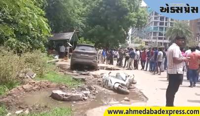 ગાંધીનગરમાં હિટ એન્ડ રનનો મામલો, બેકાબૂ કારે અનેક લોકોને કચડી નાખ્યા; 4 લોકોના મોત