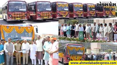 મુસાફરોની સુવિધામાં વધારો: ગાંધીનગરથી 182 નવીન એસ.ટી. બસોને હર્ષ સંઘવી અને સીએમએ આપી લીલી ઝંડી