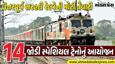 ઉત્તરપૂર્વ સરહદી રેલ્વેની મોટી તૈયારી: 128 સ્પેશિયલ ટ્રીપ્સ સાથે હોળીની મુસાફરી બનશે આસાન