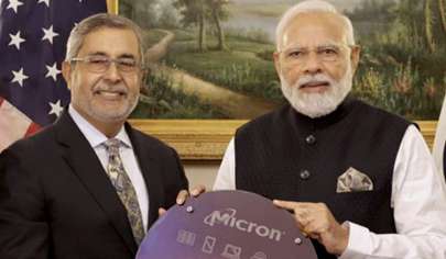 માઈક્રોન ટેક્નોલોજીના CEO PM મોદીને મળ્યા, ભારતના સેમિકન્ડક્ટર મેન્યુફેક્ચરિંગ ઈકોસિસ્ટમ પર ચર્ચા કરી 