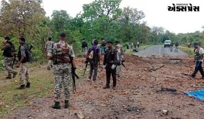 Naxal Attack Breaking News : દંતેવાડામાં નક્સલી હુમલામાં 11 જવાન શહીદ