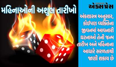 Number Astrology: સપ્ટેમ્બરમાં જન્મેલા લોકો માટે આ તિથિ છે ખૂબ જ અશુભ, જાણો અન્ય મહિનાઓની અશુભ તારીખો