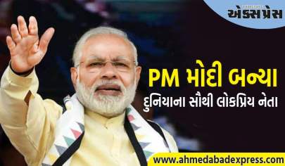 વડાપ્રધાન મોદીએ સૌથી લોકપ્રિય નેતા તરીકે વિશ્વમાં વગાડયો ડંકો