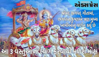 જીવનમાં આ 3 વસ્તુઓનો ત્યાગ કરવાથી મોક્ષ મળે છે, તેનો ઉલ્લેખ શ્રીમદ્ ભાગવત ગીતામાં પણ છે!