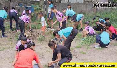 સ્વચ્છતા હી સેવા - 2025 અંતર્ગત નર્મદા જિલ્લાની DLSSના ખેલાડીઓ દ્વારા સ્વચ્છતા અભિયાન