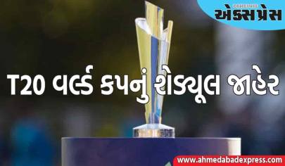 T20 વર્લ્ડ કપનું શેડ્યૂલ જાહેર, ભારત અને પાકિસ્તાન વચ્ચે આ દિવસે શાનદાર મેચ રમાશે