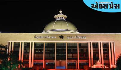 કેપિટલ સિટી ગાંધીનગર રોશનીથી ઝળહળી ઉઠ્યું