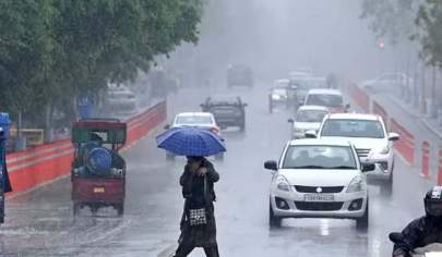 દિલ્હી-NCRમાં હવામાન મહેરબાન, વાવાઝોડા સાથે ભારે વરસાદ, આ 10 રાજ્યો માટે જારી ચેતવણી