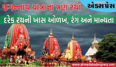 જગન્નાથ યાત્રાના ત્રણ રથોના નામ શું છે, કોણ હોય છે સવાર?