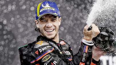 MotoGP Brazil 2026: માર્કો બેઝેચીની સતત ચોથી જીત; એપ્રીલિયાનો ઐતિહાસિક 1-2 ફિનિશ